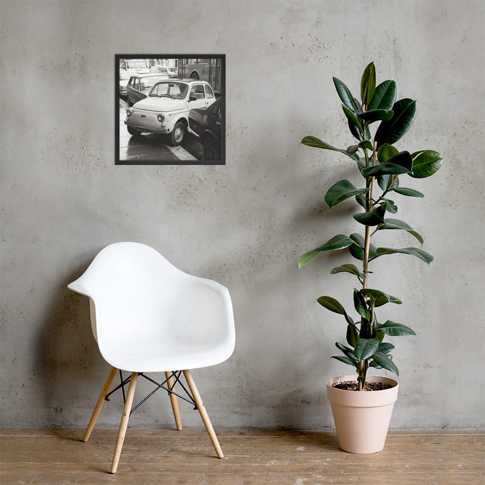 RF Framed photo paper poster “Cinquecento”