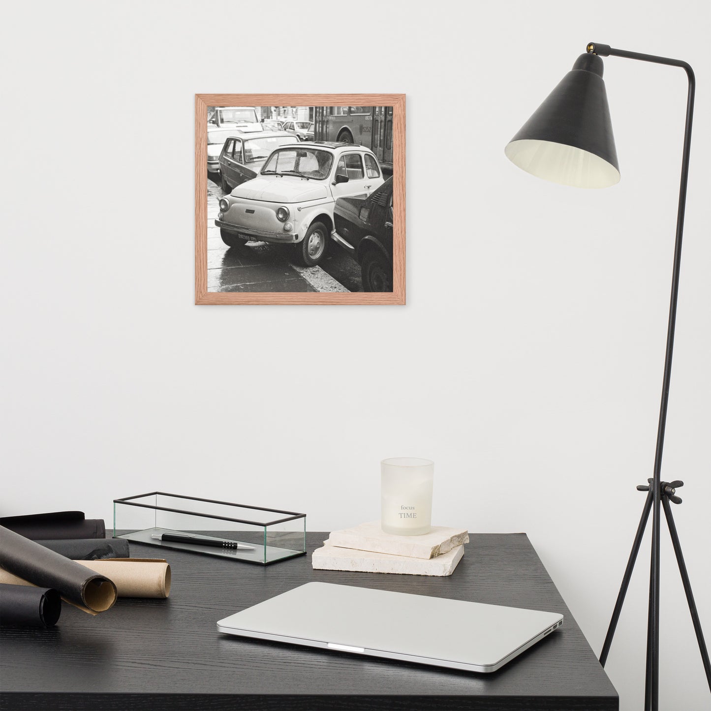 RF Framed photo paper poster “Cinquecento”