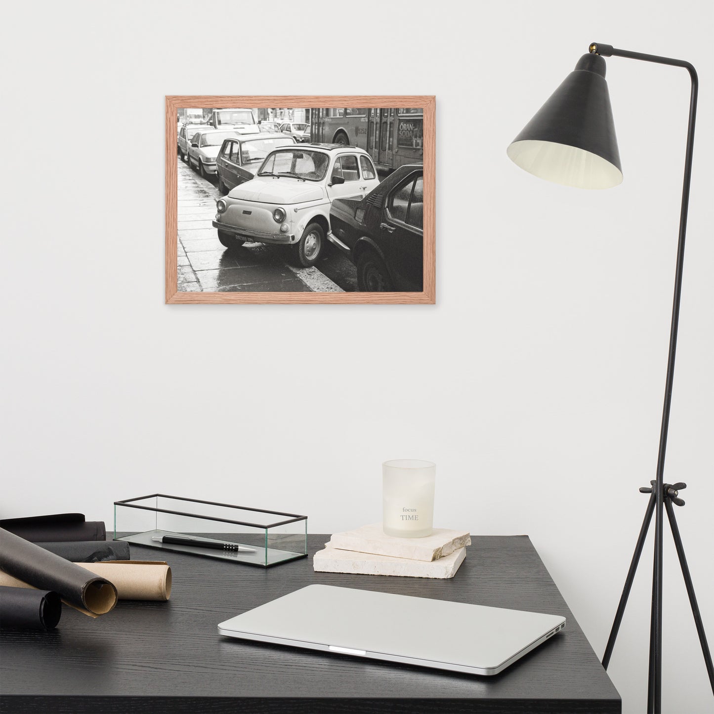 RF Framed photo paper poster “Cinquecento”