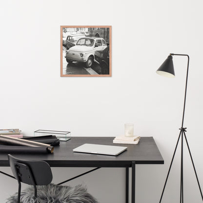 RF Framed photo paper poster “Cinquecento”