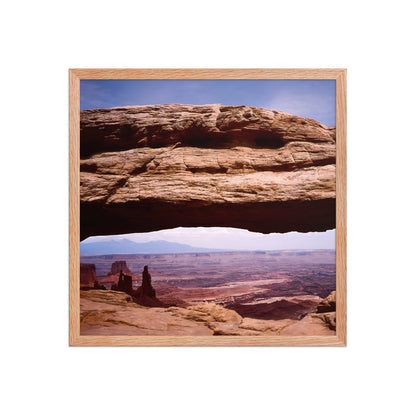 FD Framed photo paper poster „Arches“, USA 2001