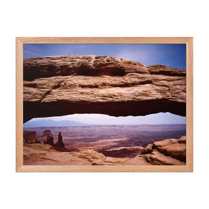 FD Framed photo paper poster „Arches“, USA 2001