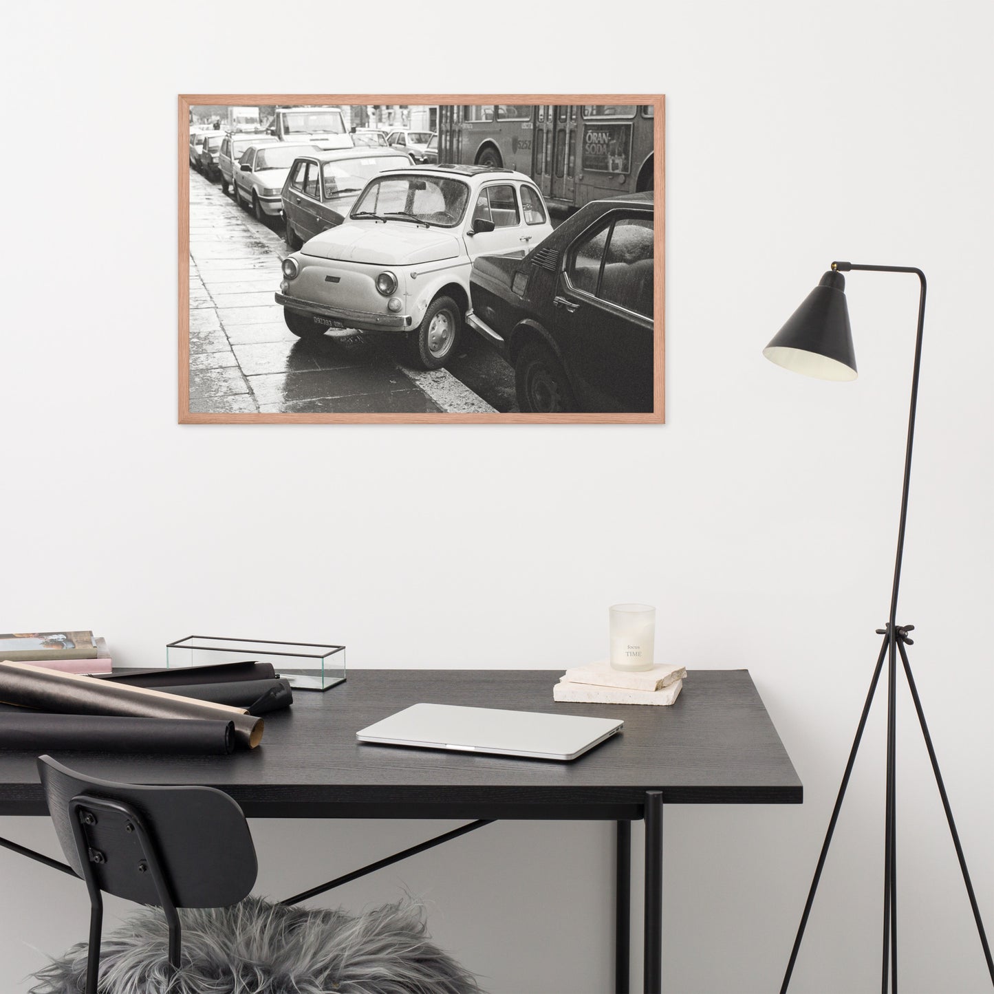 RF Framed photo paper poster “Cinquecento”