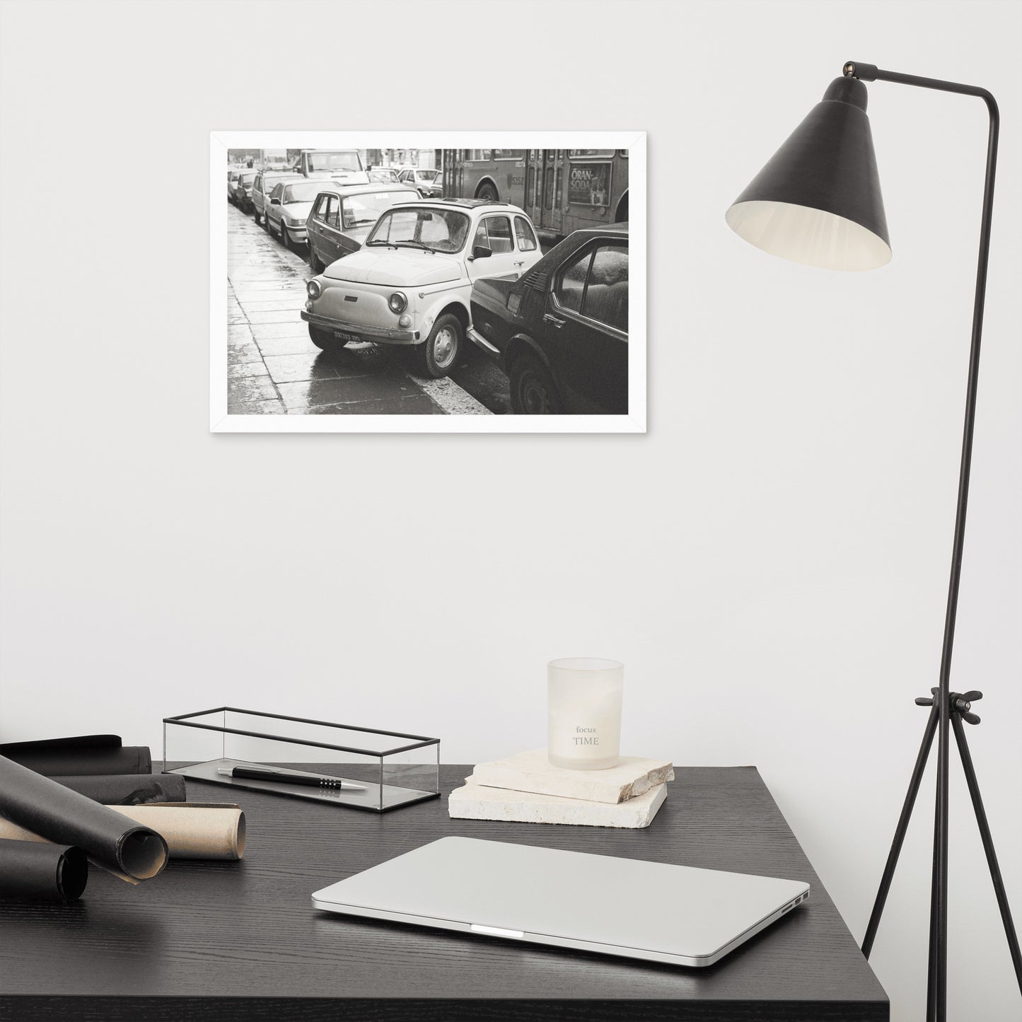 RF Framed photo paper poster “Cinquecento”