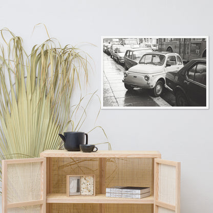 RF Framed photo paper poster “Cinquecento”