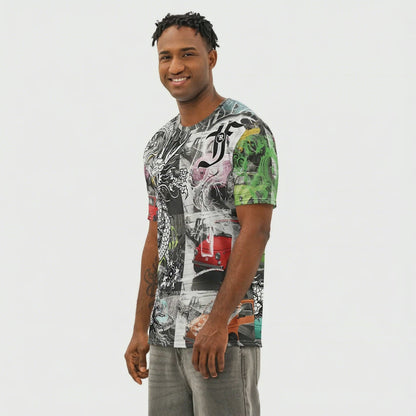 RF cotton crew neck t-shirt "Crazy Cinquecento"