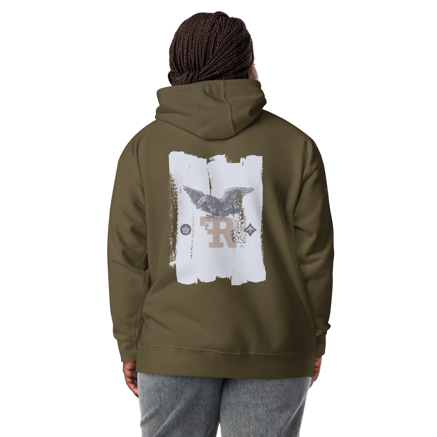 RF Hoodie Eagle Brush