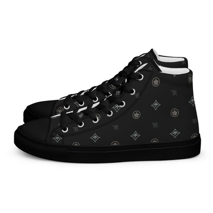 RF Women’s high top canvas shoes CROWNS & BIRDS